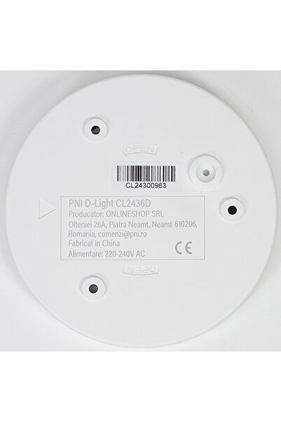 PNI D-Light CL2436D 36W LED ceiling light, dimmable, with remote control, white