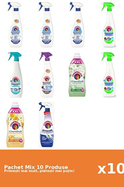 Chanteclair Set 10 Mix: 7 Degr. (AntiM., Bicar., Lamaie, Mosc .), 2 Bals. (Mo...