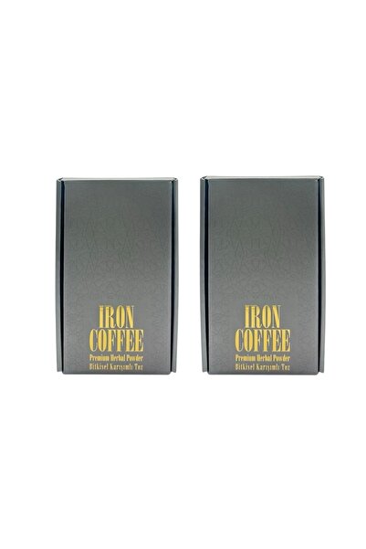 Iron Coffee Bitkisel Kahve Karışımı-Kilo Kontrolüne Yardımcı-2’Li Set