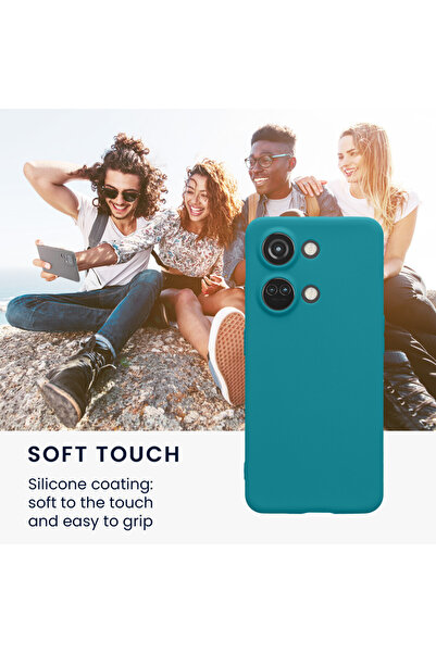 KWmobile Case for OnePlus Nord 3 5G, Green, Silicone, KWM0000204U005C