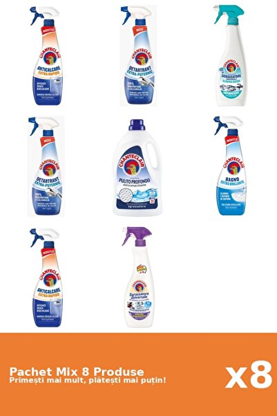 Chanteclair Set 8 Mix: 5 AntiC. (Puter., Rapid, Stral.), 2 Degr. (AntiM., Mos...