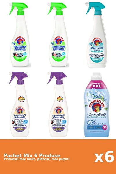 Chanteclair Set 6 Mix Chanteclair: 5 Degresant (AntiMiros, Lamaie, Lavanda), ...