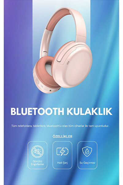 FaroxTech Wireless Kulaklık - Süper Bass - Avuç içi Kontrol - Tüm Telefonlarl...