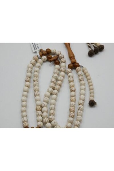 Generic Treated Turquoise Prayer Beads (33 beads)