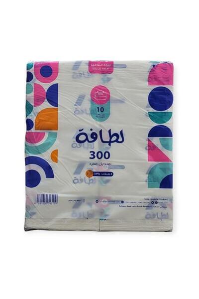 F05 Soft Facial Tissues - Latifah - 10 Packs x 300 Tissues - 3 Layers