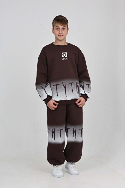 Toontoy Boy's Tnyt Printed Tracksuit Set