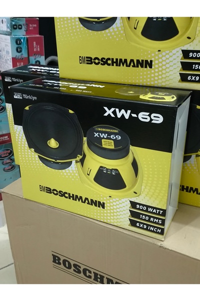 patili tasarım Boschmannn Oval Midrange Hoparlör Takım Sari Kasa Kurşun Göbek...