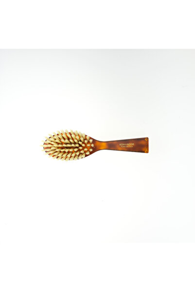 Koh-I-Noor Cosmetics Perie ovala JASPE cu par moale de porc mistret 16.5 x 4....