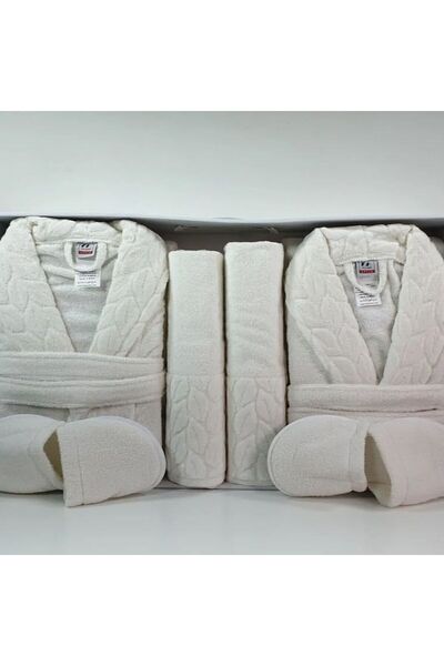 Reiashn Arya Robe Set, Off-White, 11 Pieces