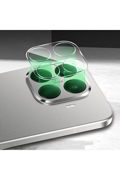 NANOSPACE Tempered Hard Clear Glass Lens Protector Compatible with Xiaomi Mi 15t Pro (Lens Covered)