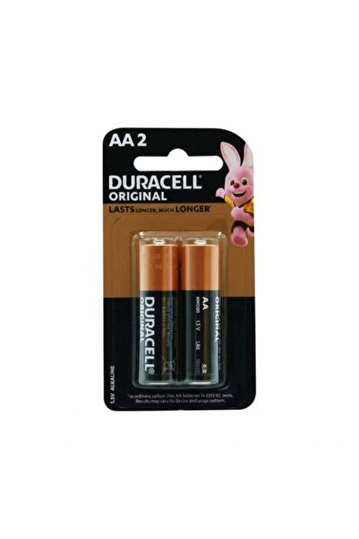Duracell بطاريات AA الأصلية (عبوة من قطعتين)