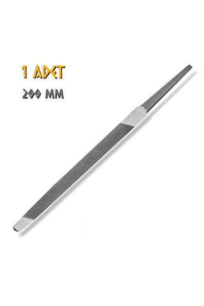 SGS Üçgen Eğe Slim İnce Dişli 8" - 200 mm. - 1 Adet