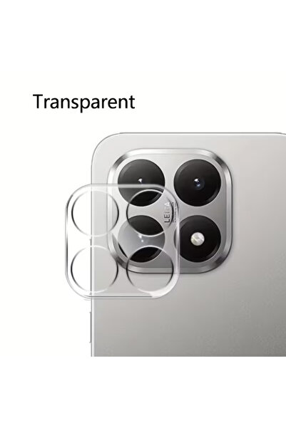 NANOSPACE Tempered Hard Clear Glass Lens Protector Compatible with Xiaomi Mi 15t Pro (Lens Covered)