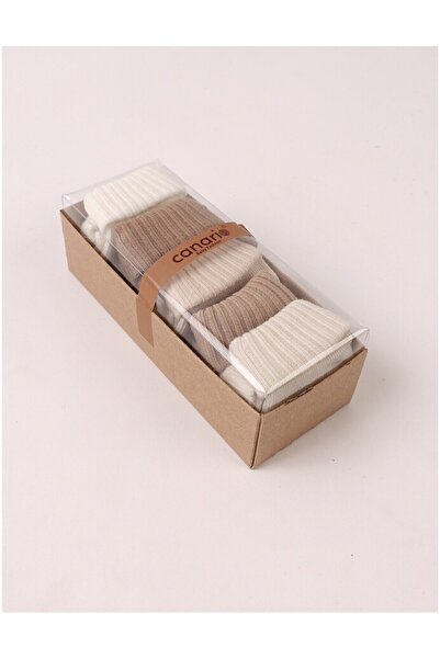 mia mia 100% Cotton 0-12 Months 5-Piece Baby Socks Set Boxed