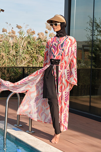 YUYİ Tesmay Tulle Chiffon Tessettür Pareo