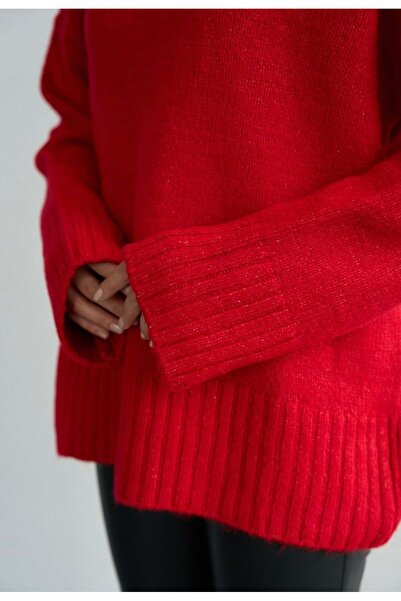 Serpirella Butik Stand Collar Sweater