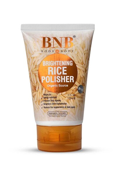 BNB مقشر الأرز العضوي لبشرة الوجه 120 مل