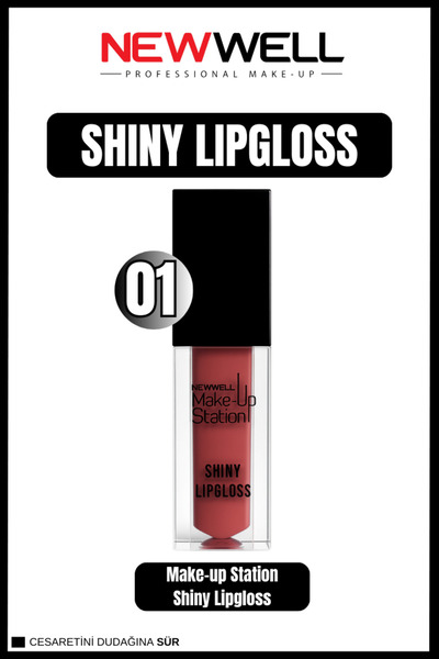 New Well Newwell Make-up Station Shiny Lıpgloss 01