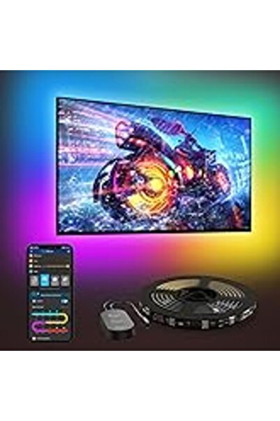 Generic TV Backlights 4M USB LED Strip Light Kit for 60-75" TV, 5050 RGB, App Control, Music Sync