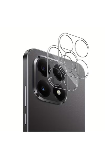 NANOSPACE Tempered Hard Clear Glass Lens Protector Compatible with Xiaomi Mi 15t (Lens Closed)