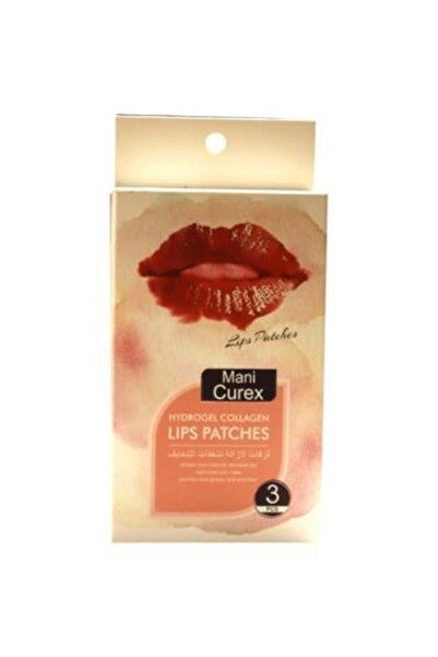 Mani Curex لاصقات إزالة تشقق الشفاه - 3 قطع