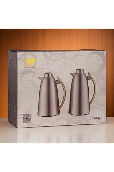 Almarjan Vacuum Flask Set 0.7 L & 1 L