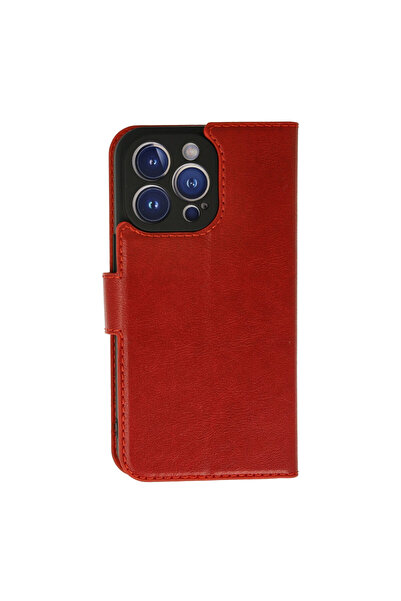 NewFace Iphone 13 pro case trend s plus flip case - red
