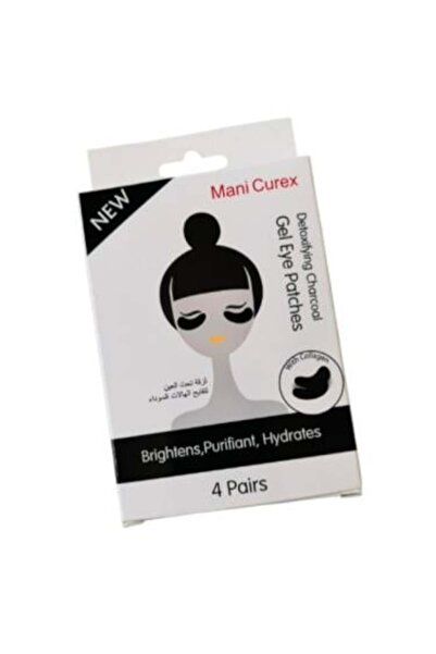 Mani Curex لاصقات تحت العين لتفتيح الهالات السوداء - 4 قطع
