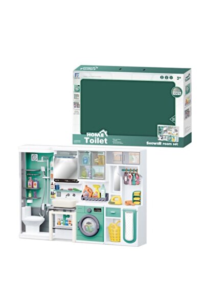Toy Toy bathroom furniture for dolls, Green