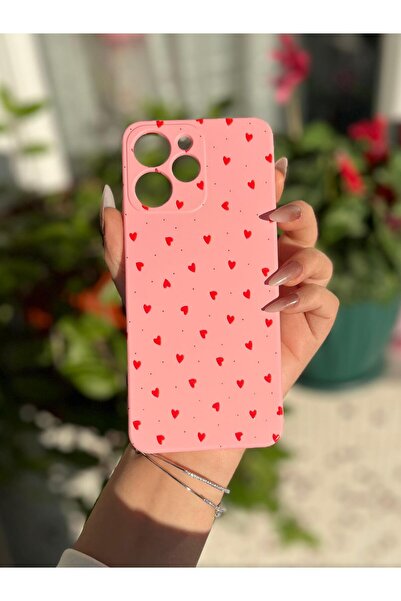 CaseKİdükkan Oppo A16/A55 Compatible Silicone Velvet Launch Pattern Phone Case