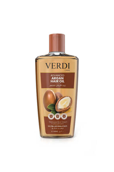 VERDİ زيت الشعر بالأرغان (مشبع بمستخلص الأرغان)