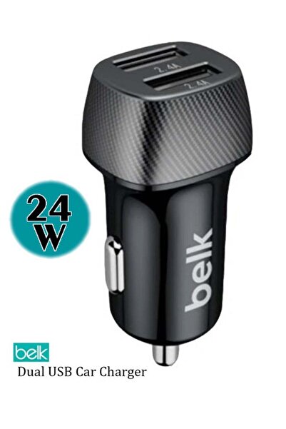 Belk شاحن سيارة مزدوج USB بقوة 24 وات