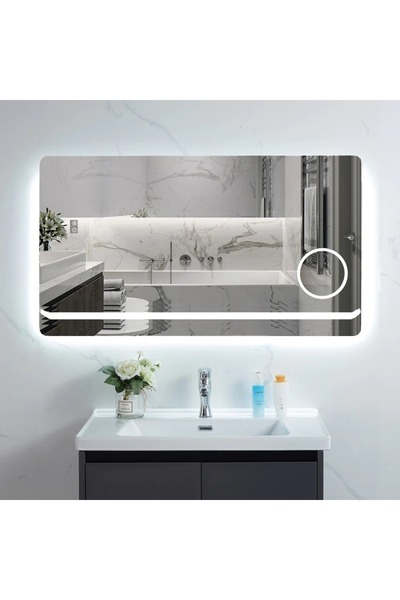 Smack Oglinda LED & Touch, Lupa Cosmetica, 90 X 60 Cm,