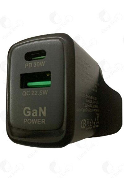 Belk 30W Super Fast PD Wall Charger with 3-Pin Plug and Dual Ports (30W + 22.5W)