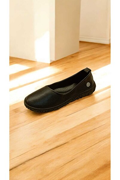 Mammamia 45-25Y Genuine Leather Laser Print Patterned Orthopedic Insole Daily Soft Shoes