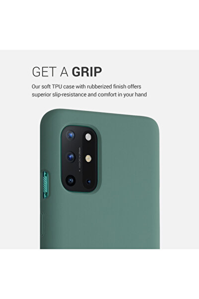 KWmobile Case for OnePlus 8T, Silicone, Green, 53683.166