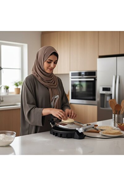 HOME MASTER 1200W Chapati, Matazeez and Tortilla Maker