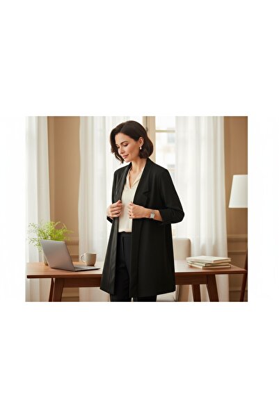 MODA DÜĞMESİZ BLAZER CEKET