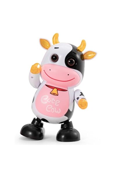 Toy Toy Toy Jucărie muzicală interactivă și educativă Y888 Vacă - cu lumină și muzică