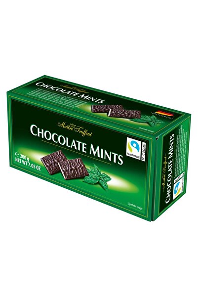 MAITRE TRUFFOUT Ciocolata amaruie cu crema de menta 200g