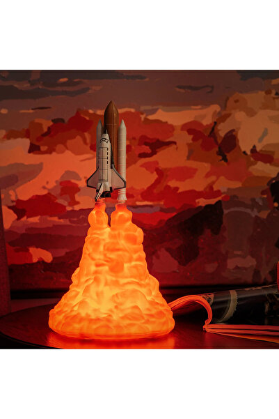 OEM 3D printed night light Rocket-Take off