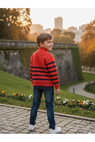 DEMOİSELLE Children's Semi-Zip Sweatshirt