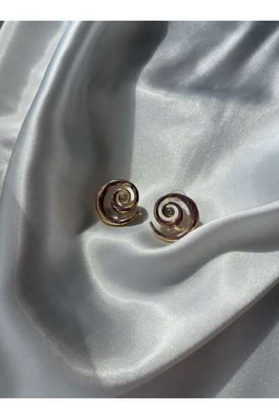 Cactus Accesories Opal Spiral Küpe