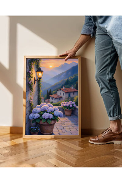 alphobitasarım Nesfârșitul munților și visul mediteranean pe pereții casei ta...