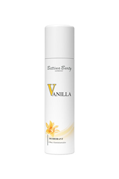 BETTİNA BARTY Vanilla Deospray – Alüminyum Tuzsuz, Vanilyalı Deodorant Sprey 150 ml
