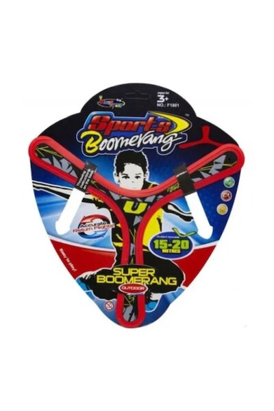 Toy Toy Toy Toy boomerang, 28×1×31 cm, flight 15–20 m, red