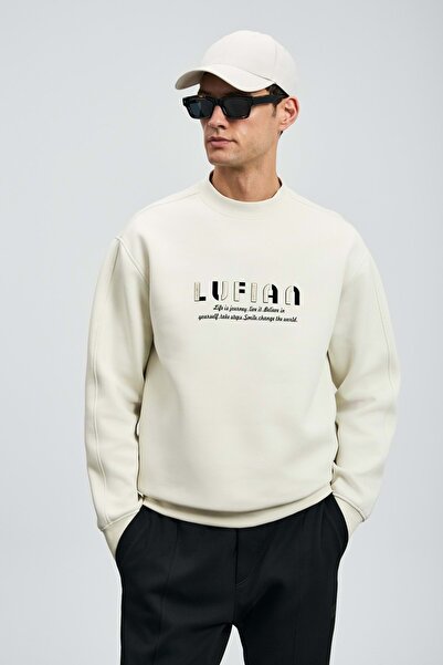 Lufian 112030178 Oracle Men's Sweatshirt White
