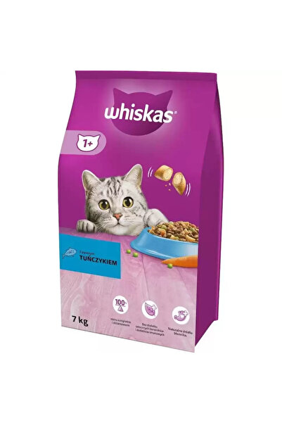 Whiskas , Dry food for adult cats with Tuna, 7kg