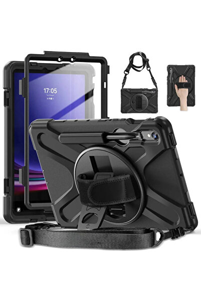 NewFace Drnds Samsung Galaxy X510 Tab S9 Fe 11 Case Amazing Tablet Cover (223300) - Black