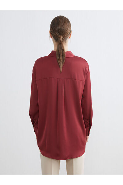 LC Waikiki Saten Kadın Gömlek Tunik